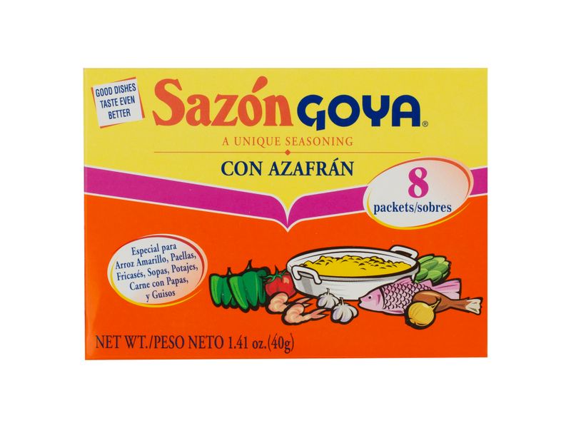 Comprar Sazon Con Azafran Goya Caja De 1 41oz Walmart Nicaragua