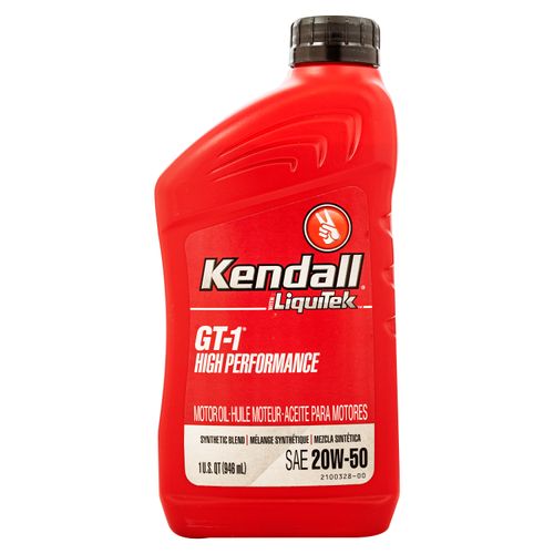 Aceite Kendall  Para Motores De Gasolina 20W50-  Lt