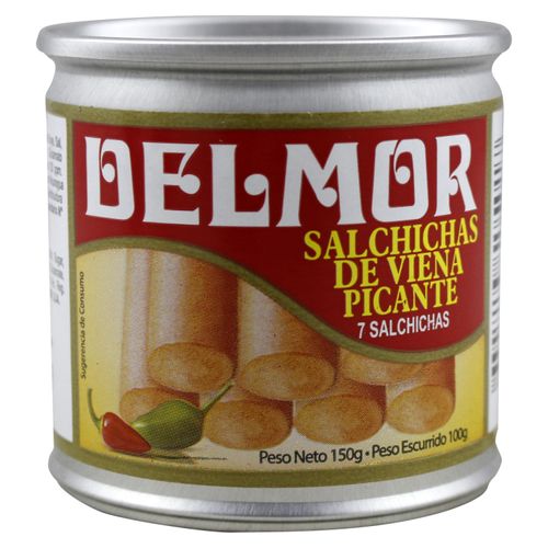 Salchicha Delmor Picante De Res - 150Gr