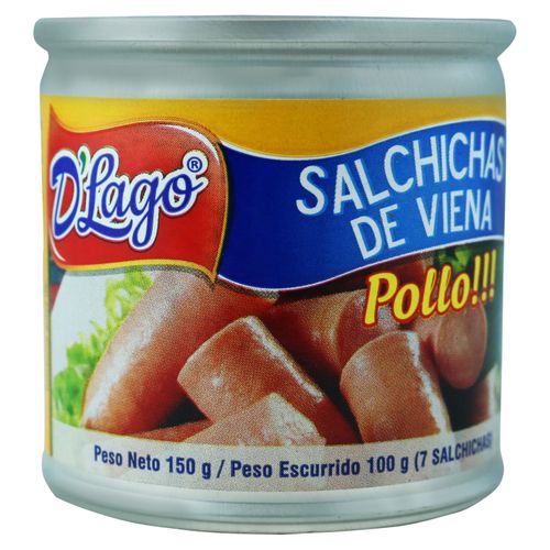 Salchicha Dlago Viena Pollo - 150Gr