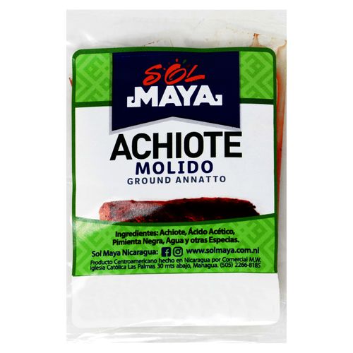 Achiote Sol Maya En Masa - 30 g