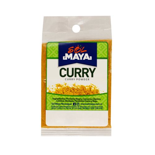 Sol Maya Curry En Polvo Bolsa - 13Gr