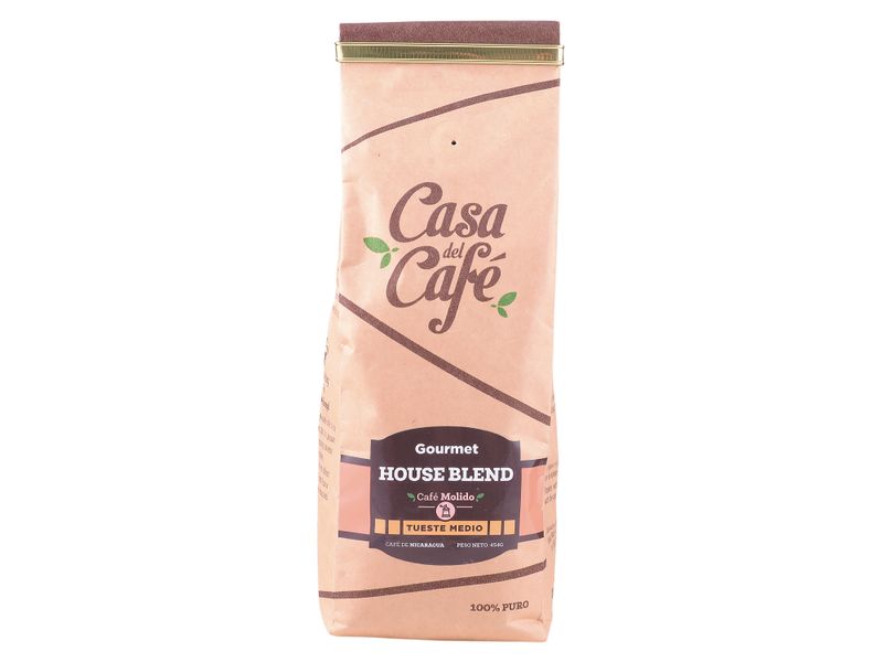 Cafe Casa Del Cafe Molido House Blend 454Gr