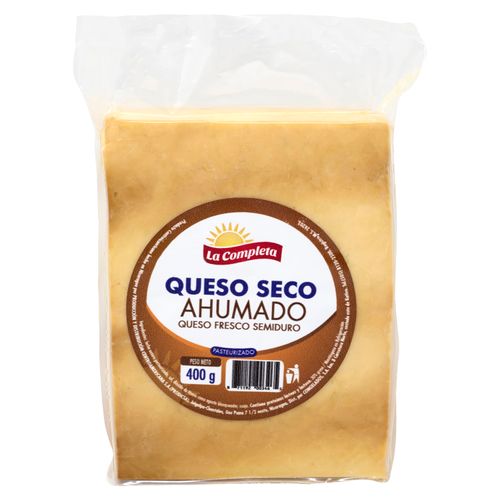 Queso La Completa Seco Ahumado - 400Gr