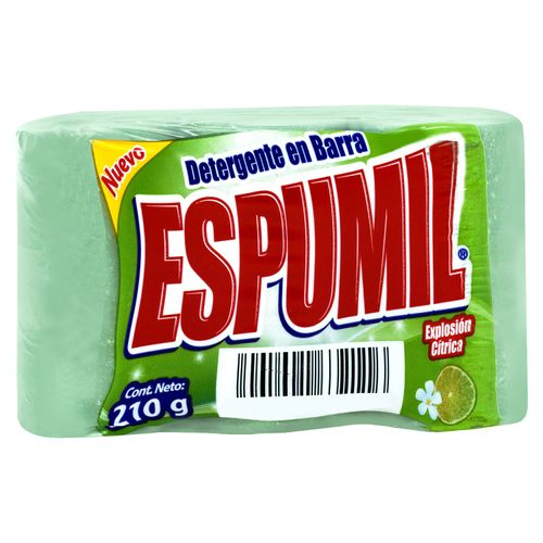 3 Pack Lavaplatos Espumil Barra Limon - 210Gr