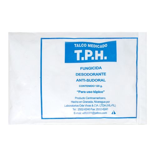 Talco T.P.H  Para Pies Bolsa - 120 g