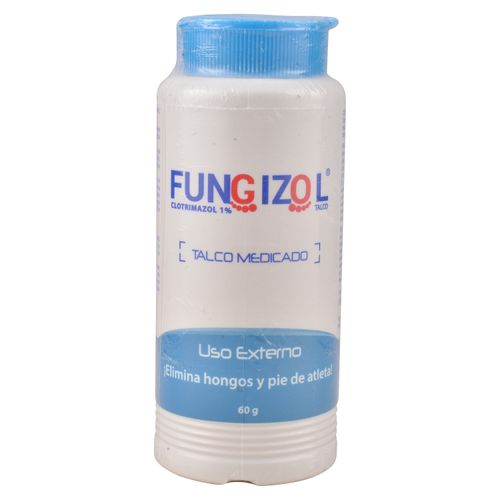 Talco Fungizol Con Clotrimazol Al 1%-60gr