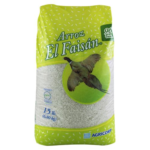 Arroz 96% Grano Entero El Faisan - 6804gr