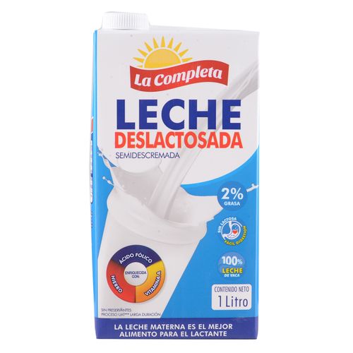 Leche La Completa Ultrapasteurizada Deslactosada - 1000ml