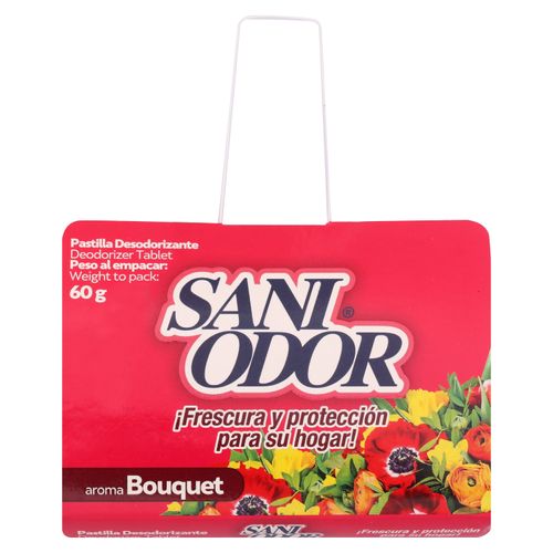 Pastilla Sani Odor Para Baño Bouquet - 60 g