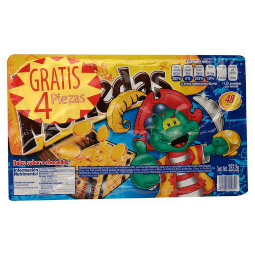 Chocolate Nucita Monedas Sabor - 283.2 g