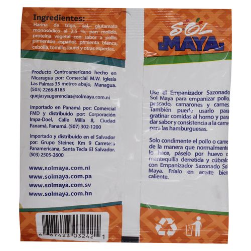 Empanizador Bolsa Sol Maya  - 50gr