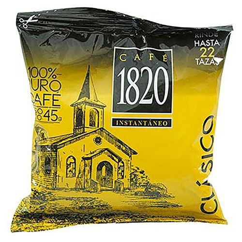 Café  1820 Instantaneo Clasico - 45 g
