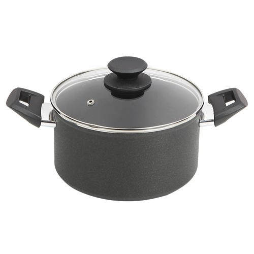 Olla con Tapa Mainstays De Vidrio - 24 cm