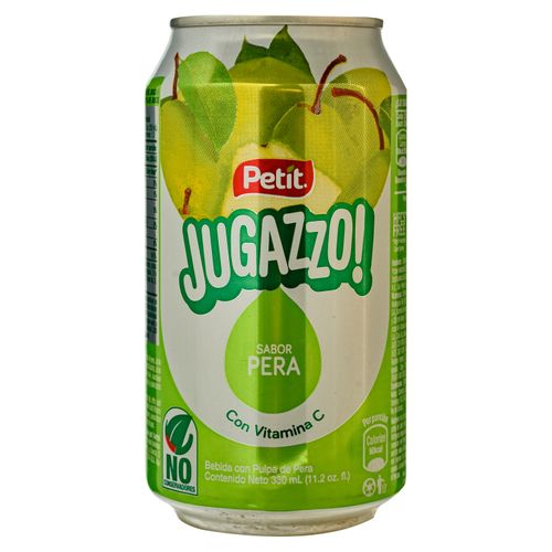 Jugo Jugazzo De Pera Lata- 330ml