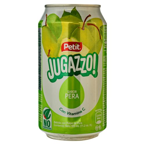 Jugo Jugazzo De Pera Lata- 330ml