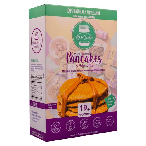 Mezcla En Polvo Para Hacer Pancakes Mix Farah Eslaquit - 500Gr