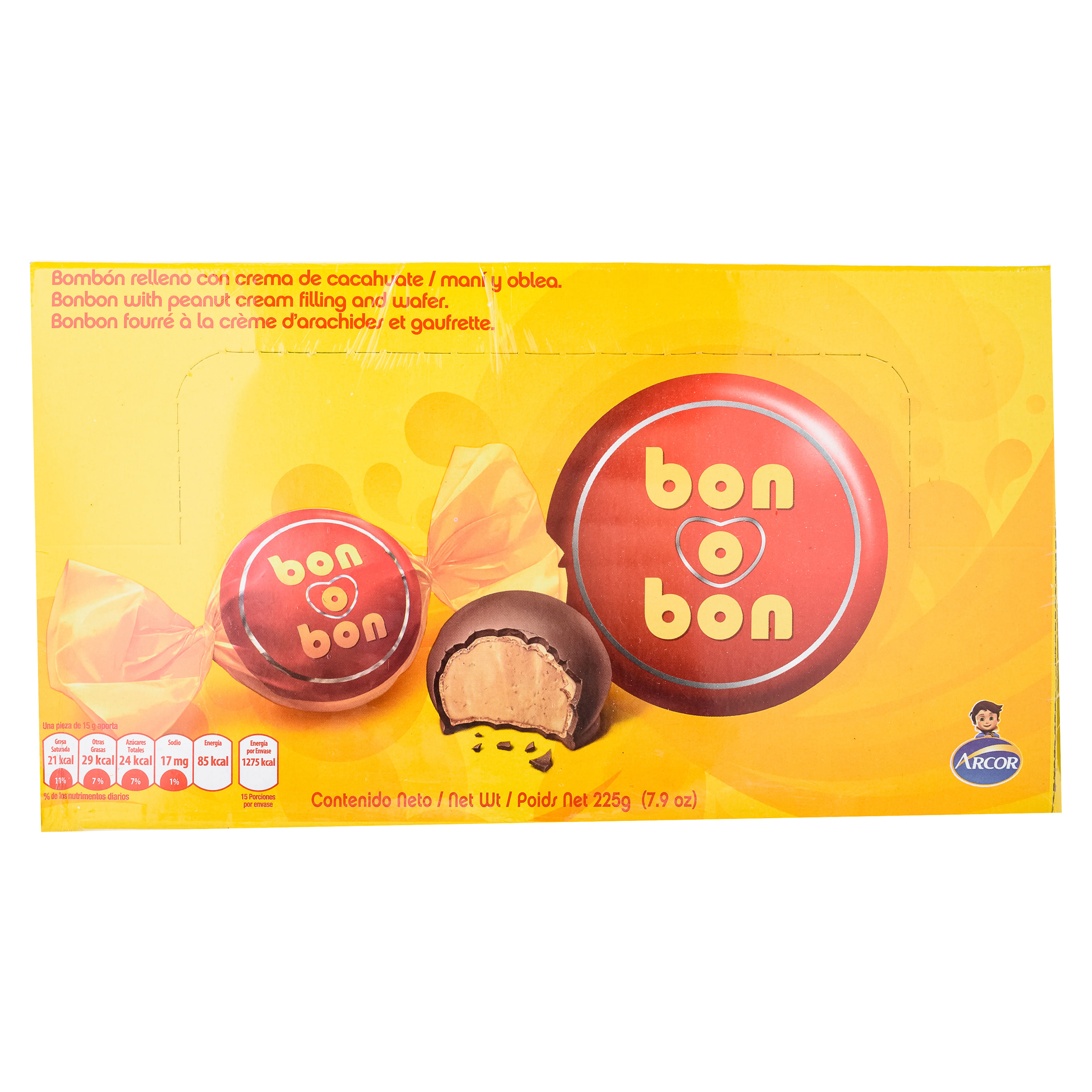 Caja Chocolate Bon o Bon de leche 12C/18P – MayoreoTotal