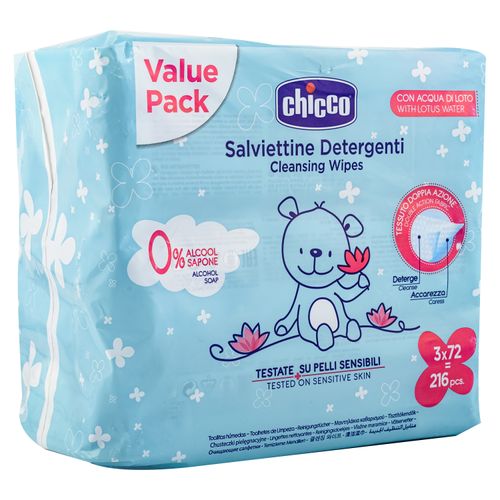 Chicco Toalla Humed 3Pck Bm S/Cover 216U