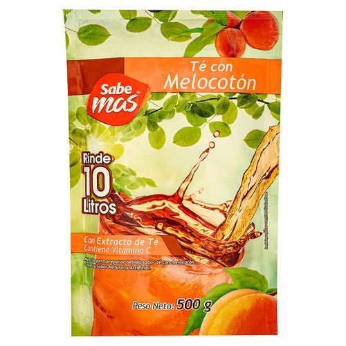 Bebida En Polvo Sabemas Melocoton -500gr