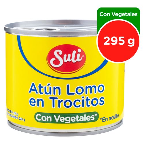 Atun Suli Trocitos Con Vegetales - 295gr