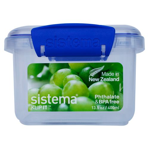 Hermetico Sistema Klip Rectangular- 400ml