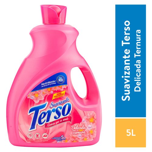 Suavizante Terso Botella Delicada Ternura - 5lt
