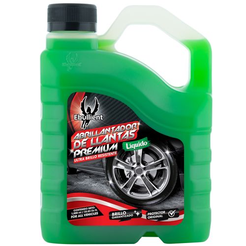 Abrillantador De Llantas Ebullient Proteccion Y Brillo Prolongado-33.83oz