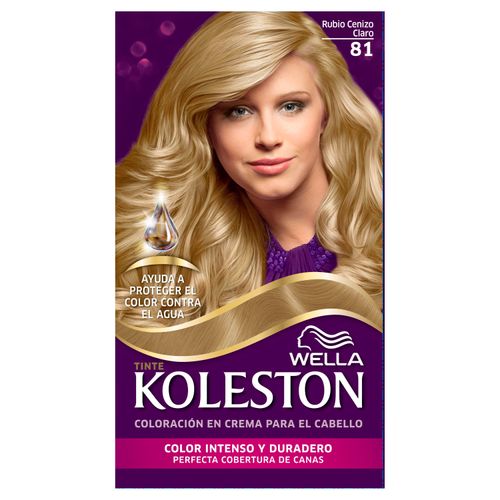 Tinte Koleston Lila 81 Rubio Cenizo - 55gr