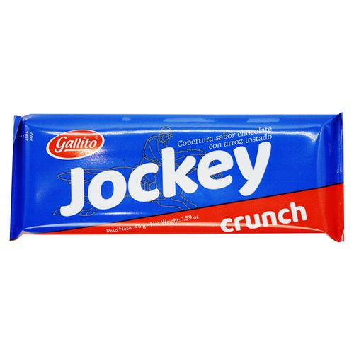 Chocolate Gallito Jockey Crunch Tableta - 45 gr