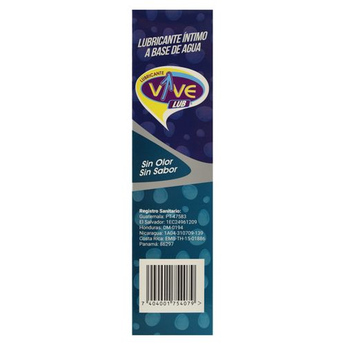 Lubricante Vive Sabor Natural -120ml