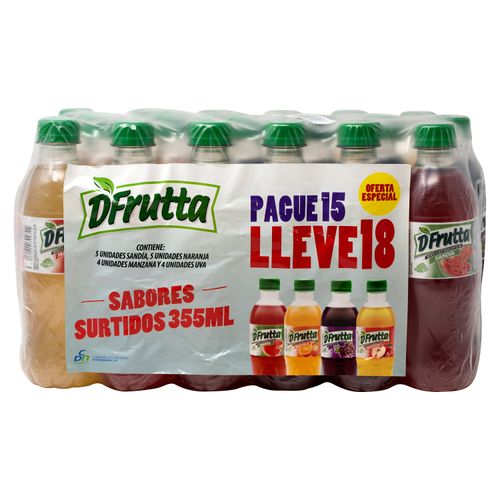 Refresco D Frutta Surtido 18 Unidades-355ml