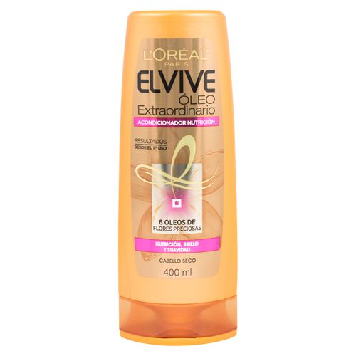 Acondicionador Elvive Oleo Extraordinario Seco Nutri - 400ml