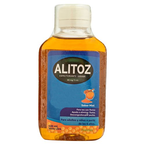 Jarabe Expectorante Alitoz  Miel - 120ml