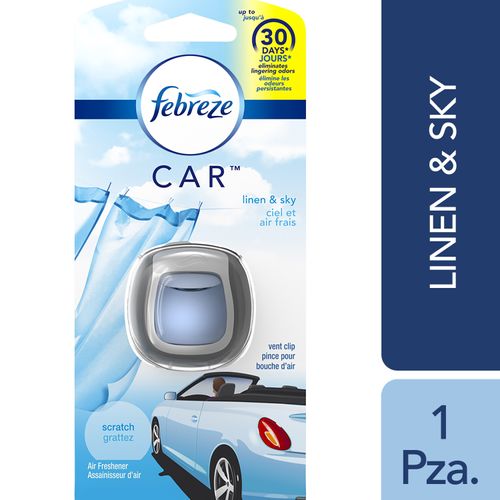 Aromatizante Car Febreze Linen Sky