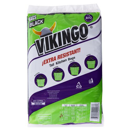 Bolsa Bas Vikingo Negra Caj Gde 9U