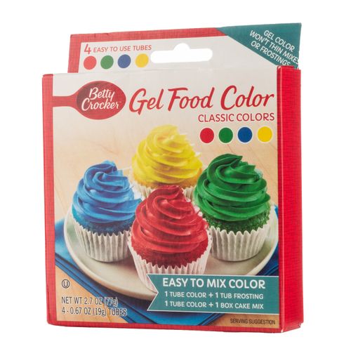 Gelatina Betty Crocker Classic Food Colors - 77gr