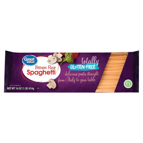 Pasta Great Value Libre De Gluten  - 454g