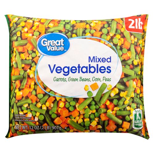 Vegetales Great Value Mixtos Grande - 907gr