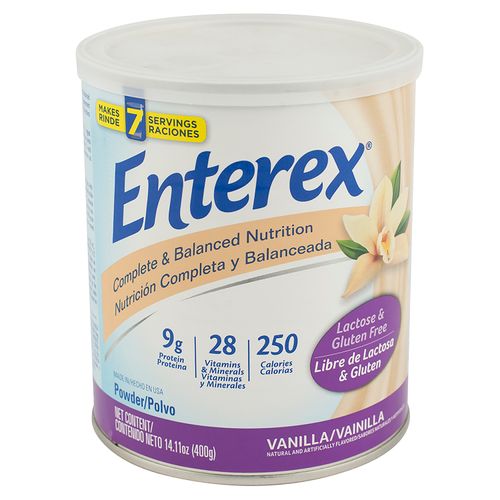 Complemento Enterex Polvo Vainilla - 400gr