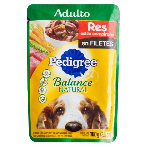 Com Pedigree Wet Adulto Balanc Nat 100Gr