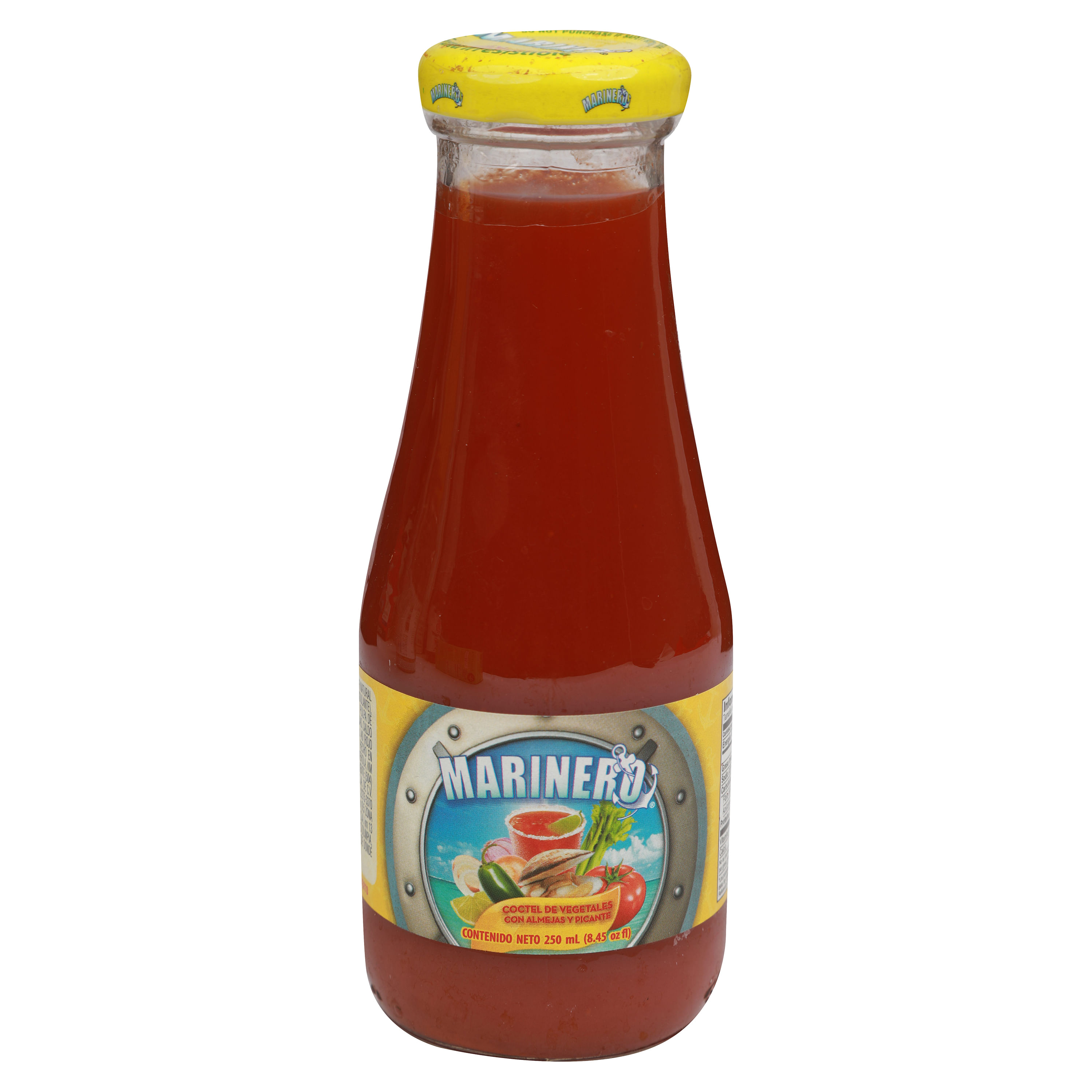 Comprar Jugo Marinero Coctel De Vegetales Con Almeja Picante- 250ml