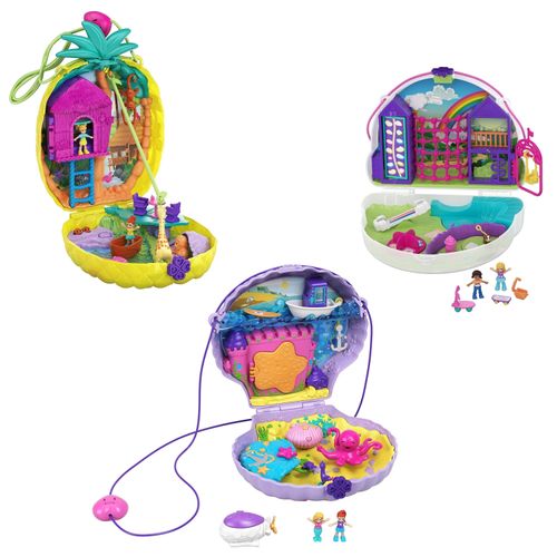 Polly Pocket Large Wearable Compact Asst
