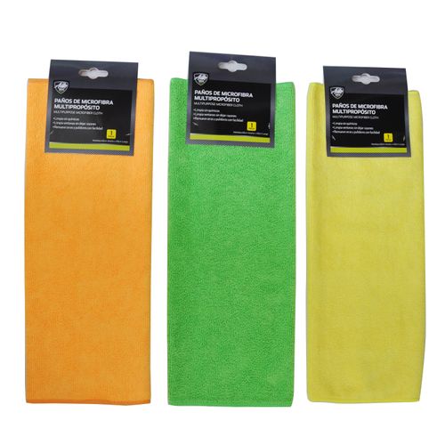 Toalla  Auto Drive multipropósitos de microfibra surtida 40 x 40 cm
