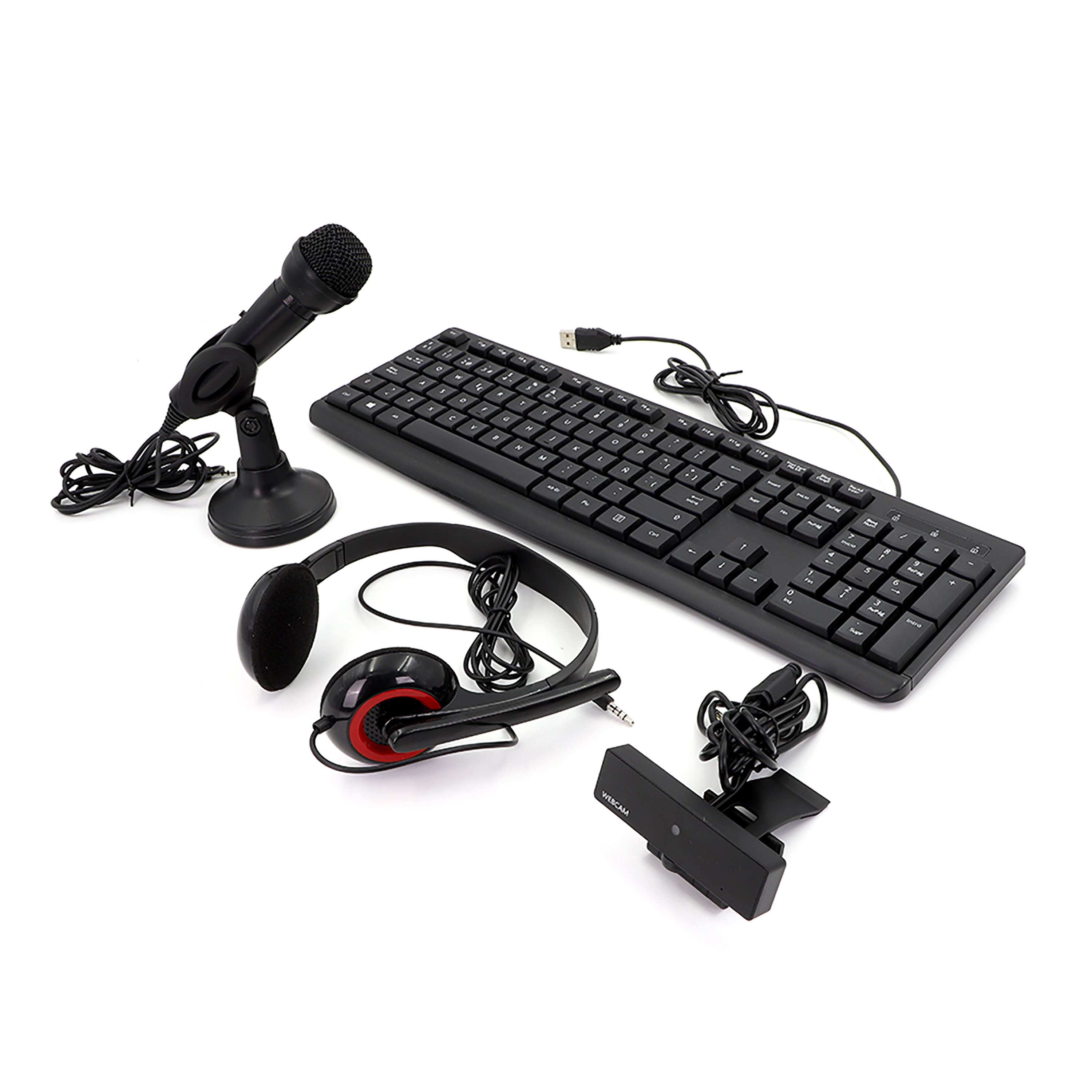 Kit Webcam 1080P + Kit Teclado y Mouse Inalambrico Levo— Melollevo