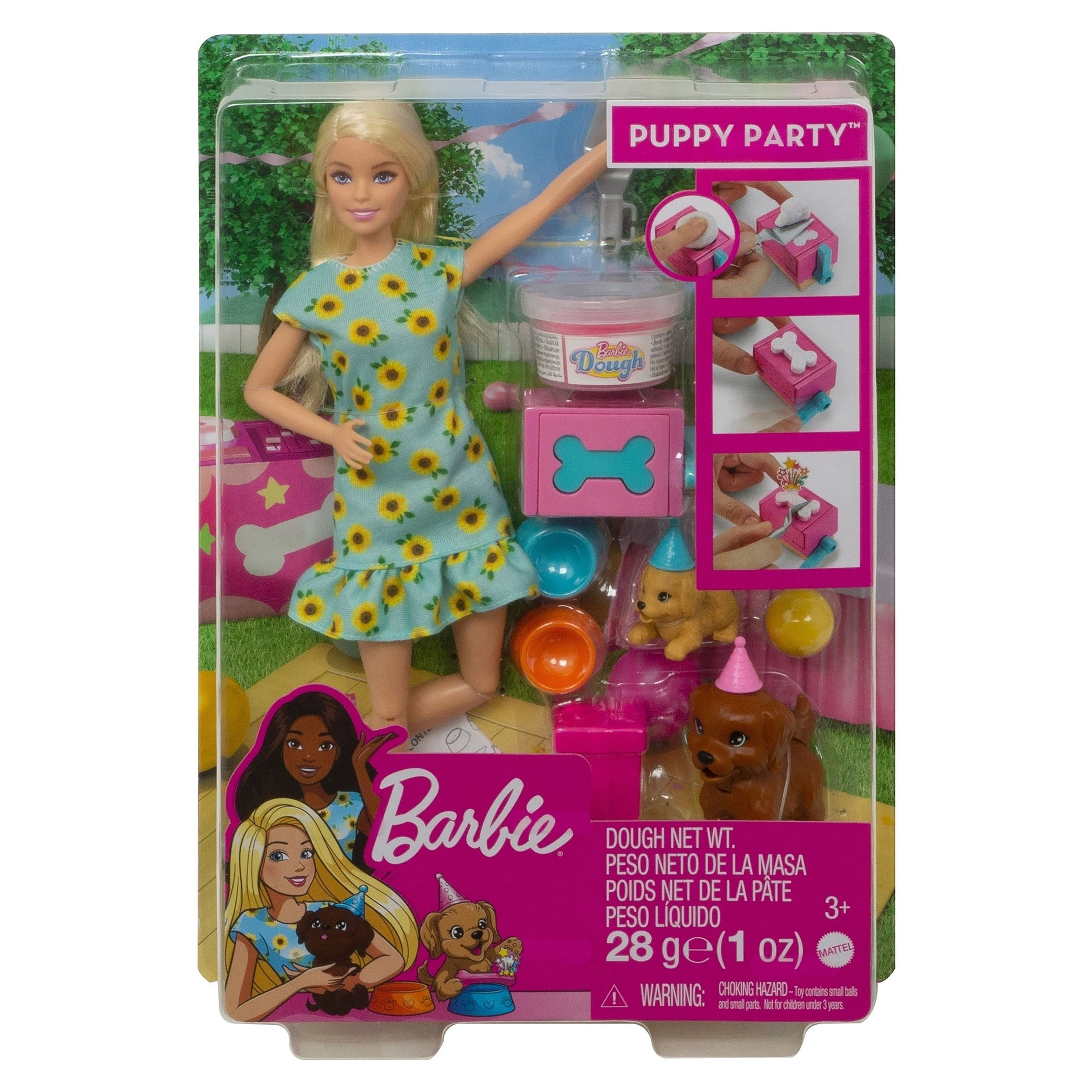 Comprar Muneca barbie Mattel puppy party ud Walmart Nicaragua