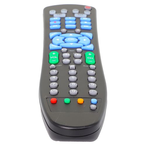 Control remoto Durabrand controla TV, DVD, VCR y Sat Int-122001