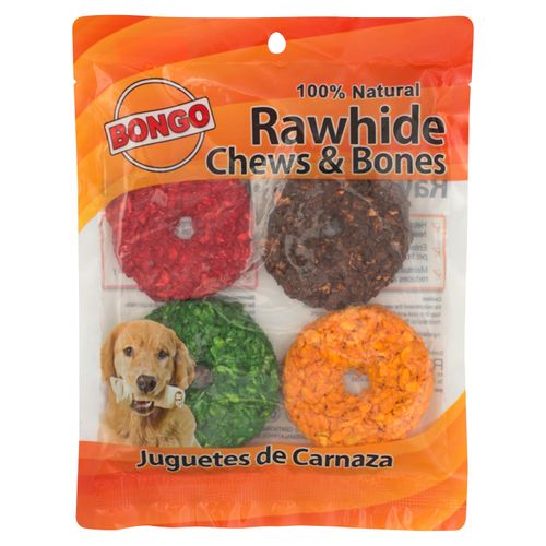 Bongo Dona Extruida Para Perro 4 Pk