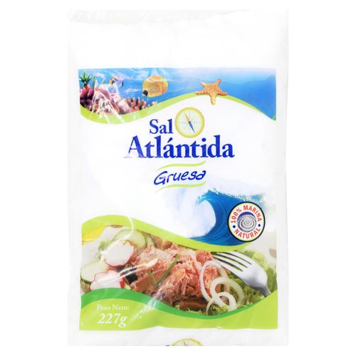 Sal Atlántida Gruesa Molida Y Seca- 227 g