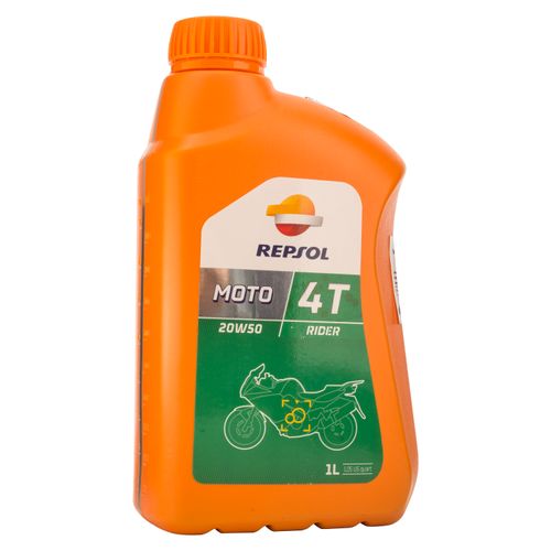 Aceite Repsol Moto Town 4T 20W50 1 Litro